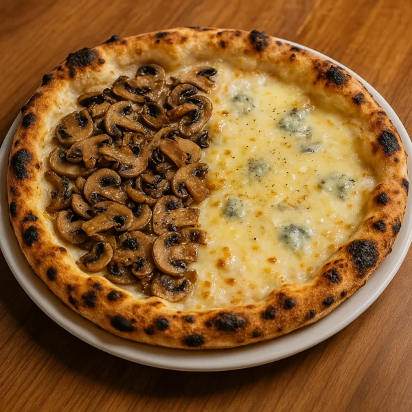 Funghi e 4 formaggi